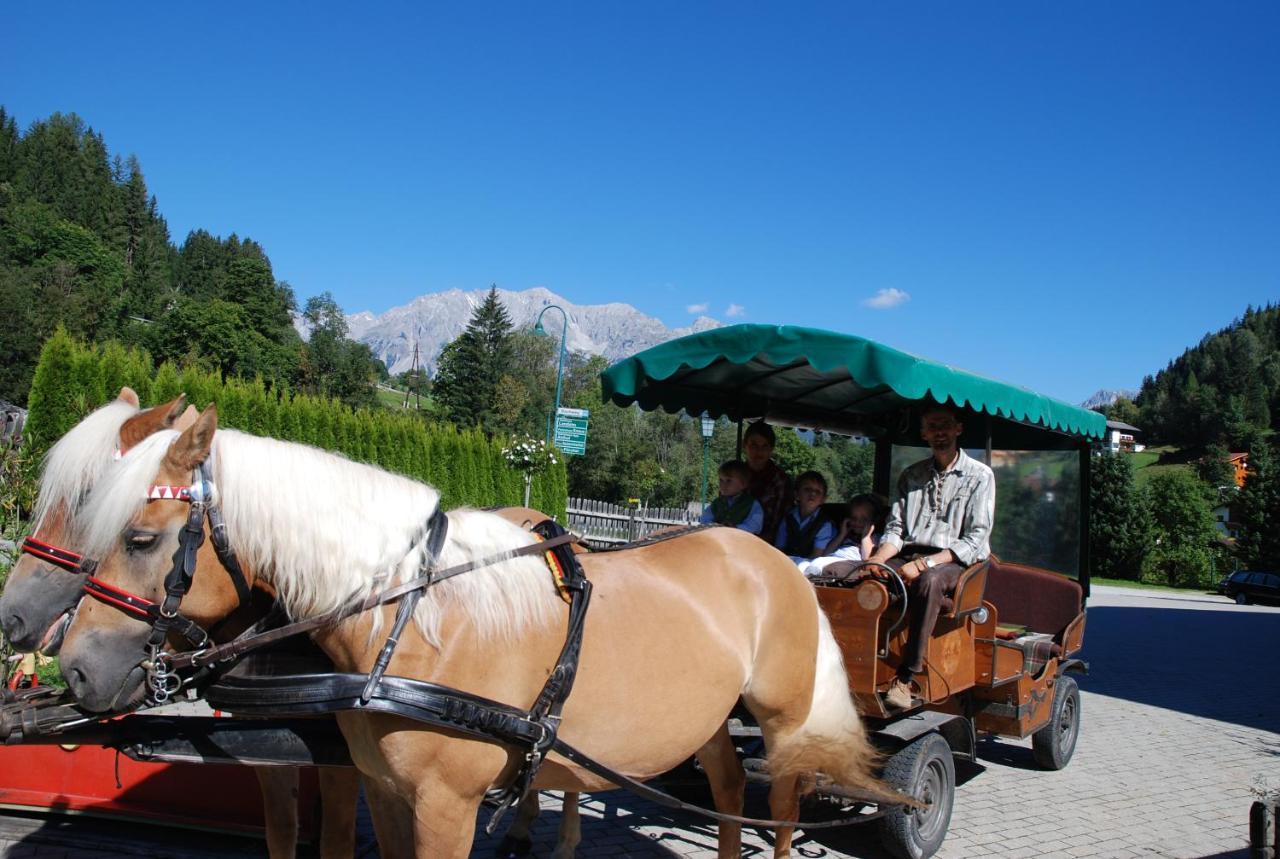 Hotel Chalet Ferienhaus Hubertus Schladming Esterno foto